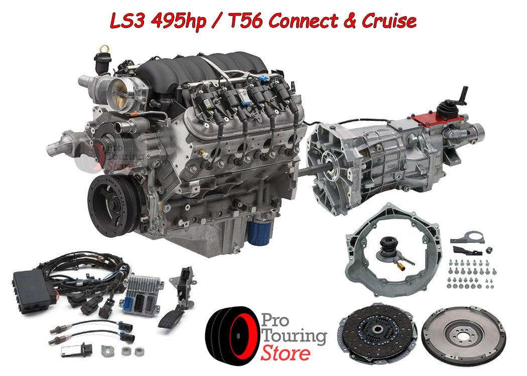 Used LS3 6.2L + T56 6-Speed Manual Transmission